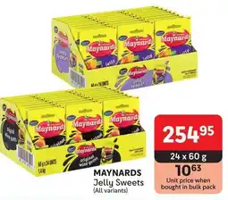 Makro MAYNARDS Jelly Sweets offer