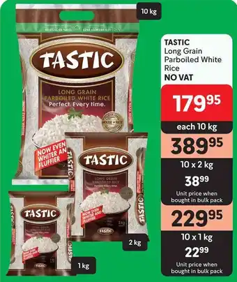 Makro TASTIC Long Grain Parboiled White Rice offer