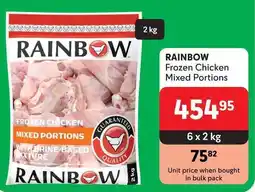 Makro RAINBOW Frozen Chicken Mixed Portions offer