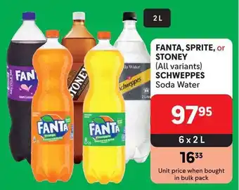 Makro FANTA, SPRITE, or STONEY, SCHWEPPES Soda Water offer