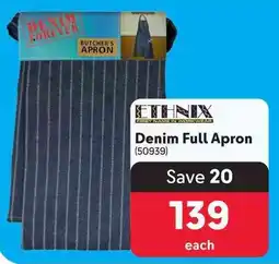 Makro ETHNIX Denim Full Apron offer