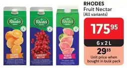 Makro RHODES Fruit Nectar offer