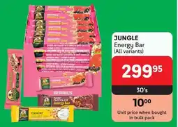 Makro JUNGLE Energy Bar offer