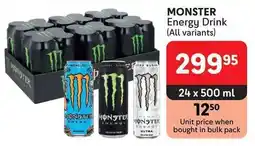 Makro MONSTER Energy Drink offer