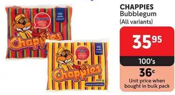 Makro CHAPPIES Bubblegum offer