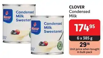 Makro CLOVER Condensed Milk offer