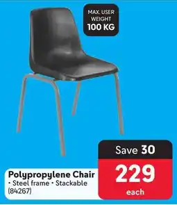 Makro Polypropylene Chair offer