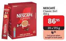 Makro NESCAFÉ Classic 3in1 offer