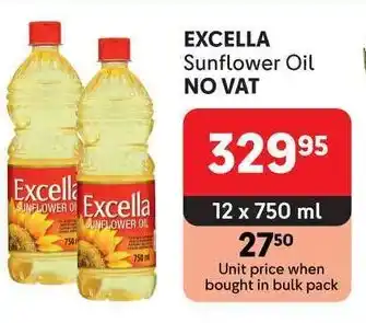 Makro EXCELLA Sunflower Oil offer