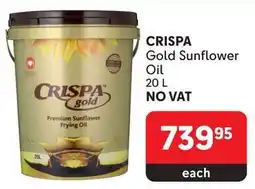 Makro CRISPA Gold Sunflower Oil offer