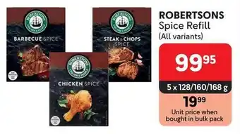 Makro ROBERTSONS Spice Refill offer