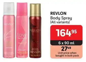 Makro REVLON Body Spray offer