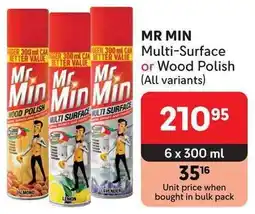 Makro MR MIN Multi-Surface or Wood Polish offer