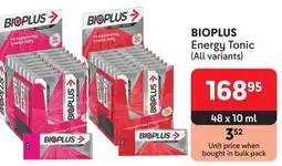 Makro BIOPLUS Energy Tonic offer