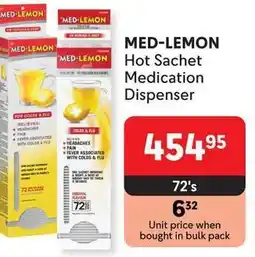 Makro MED-LEMON Hot Sachet Medication Dispenser offer