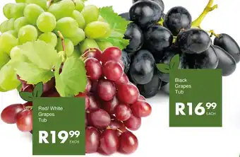 Save Red/White Grapes Tub offer