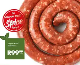 Save Jaques Kallis Boerewors offer