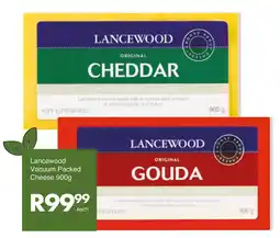 Save Lancewood Vacuum Packed Cheese offer