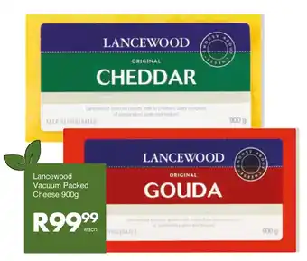 Save Lancewood Vacuum Packed Cheese offer