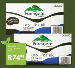 Save Farmgate Long Life Milk offer