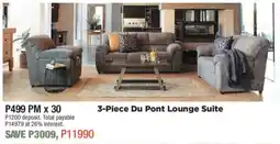 House & Home Du Pont Lounge Suite offer