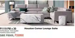 House & Home Houston Corner Lounge Suite offer