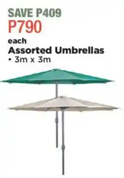 House & Home Assorted Umbrellas offer