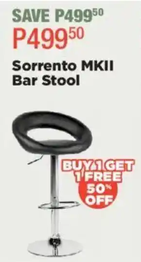 House & Home Sorrento MKII Bar Stool offer