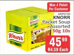 KitKat Cash and Carry KNORR Packet Soup Assorted offer