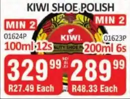 KitKat Cash and Carry Kiwi shoe polish offer