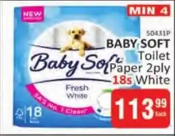 KitKat Cash and Carry BABY SOFT Toilet Paper 2ply offer