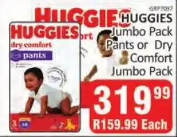 KitKat Cash and Carry HUGGIES Jumbo Pack Pants or Dry Comfort Jumbo Pack offer