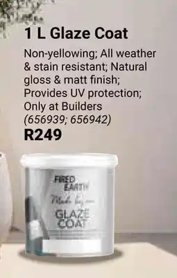 Builders Warehouse FIRED EARTH Glaze Coat offer