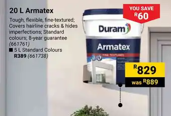 Builders Warehouse Duram Armatex offer