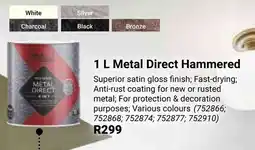 Builders Warehouse Metal Direct Hammered offer