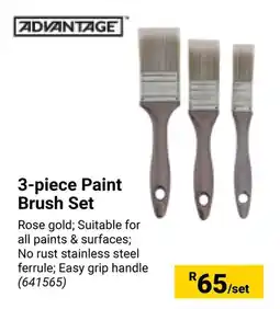 Builders Warehouse ADVANTAGE Paint Brush Set offer