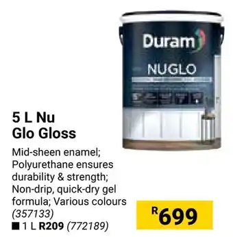 Builders Warehouse Duram Nu Glo Gloss offer