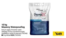 Builders Warehouse FIRED EARTH DampX Masonry Waterproofing offer