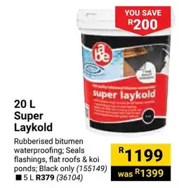 Builders Warehouse Super Laykold offer