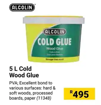 Builders Warehouse ALCOLIN Cold Wood Glue offer