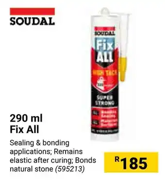 Builders Warehouse SOUDAL Fix All offer