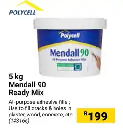 Builders Warehouse Polycell Mendall 90 Ready Mix offer