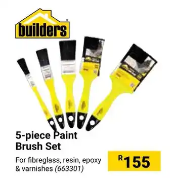 Builders Warehouse Paint Brush Set offer