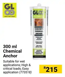 Builders Warehouse Chemical Anchor offer