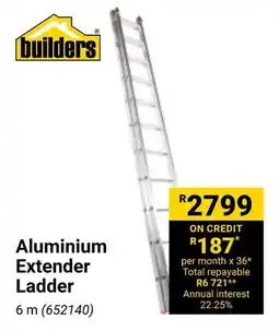 Builders Warehouse Aluminium Extender Ladder offer