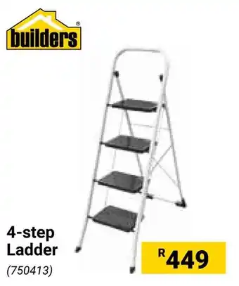 Builders Warehouse 4-step Ladder offer