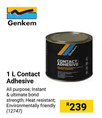 Builders Warehouse Genkem Contact Adhesive offer