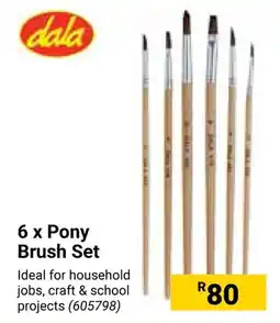 Builders Warehouse Pony Brush Set offer