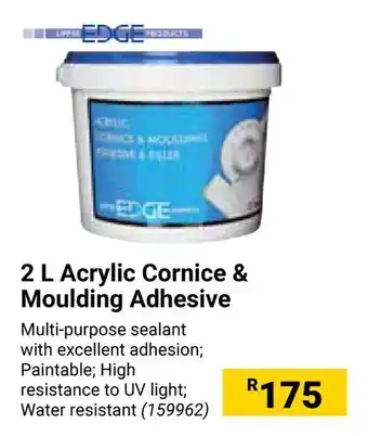 Builders Warehouse EDGE Acrylic Cornice & Moulding Adhesive offer