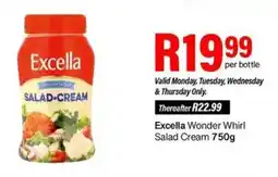 Take 'n Pay Excella Wonder Whirl Salad Cream offer